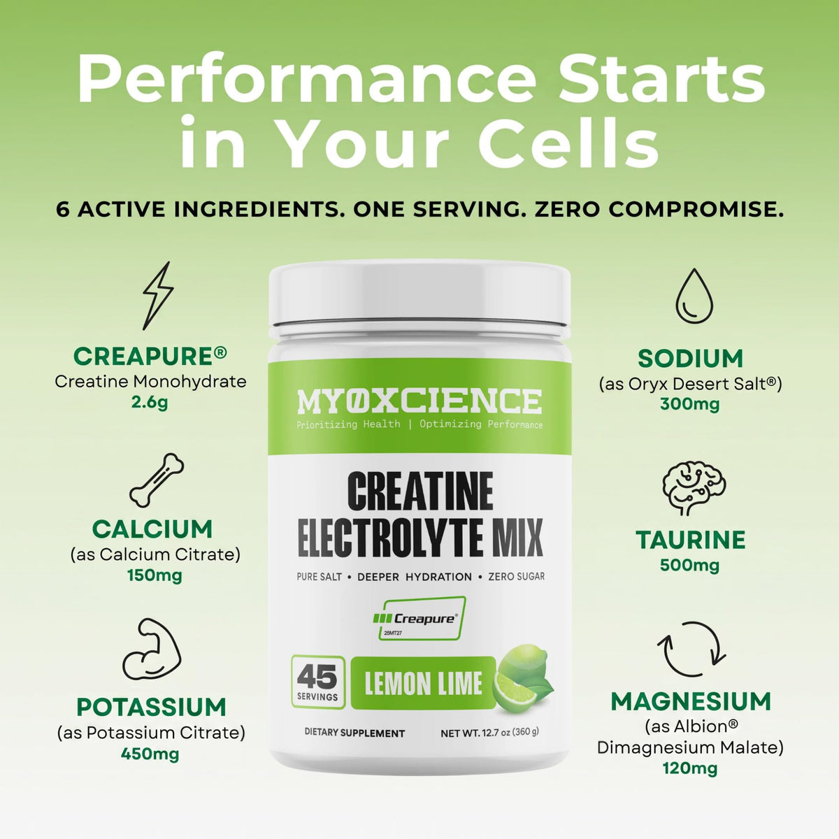 MYOXCIENCE Electrolyte STIX