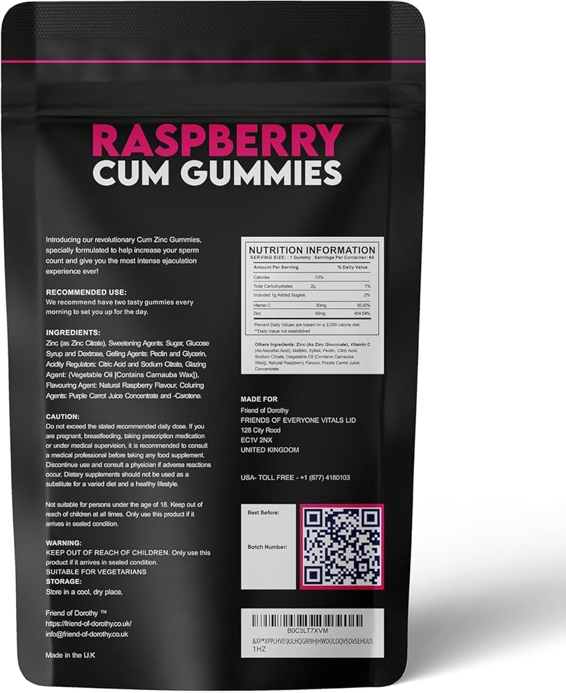 FRIEND OF DOROTHY CM Gummies Raspberry & Pineapple Vitamins