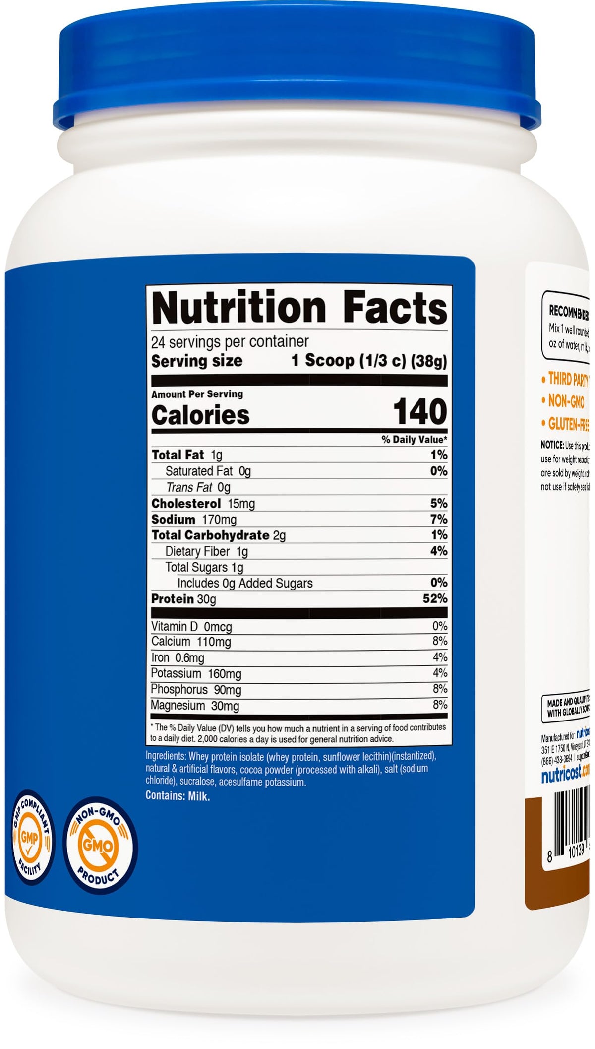 Nutricost Whey Protein Isolate