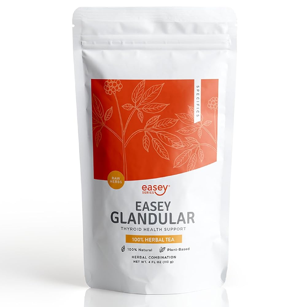 Easey Series Glandular Thyroid Support Herbal Supplement - 4oz