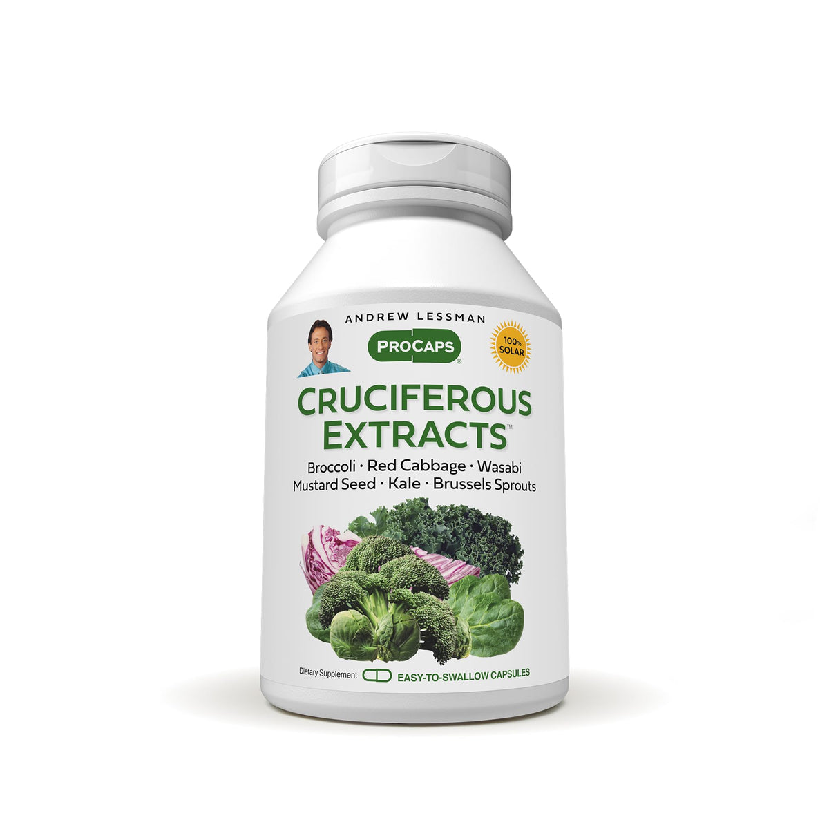 ANDREW LESSMAN Cruciferous Extracts Capsules - High Levels