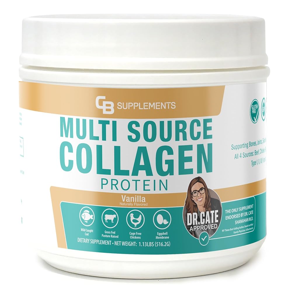 CB Supplements Multi Collagen Protein Powder - 58 Servings