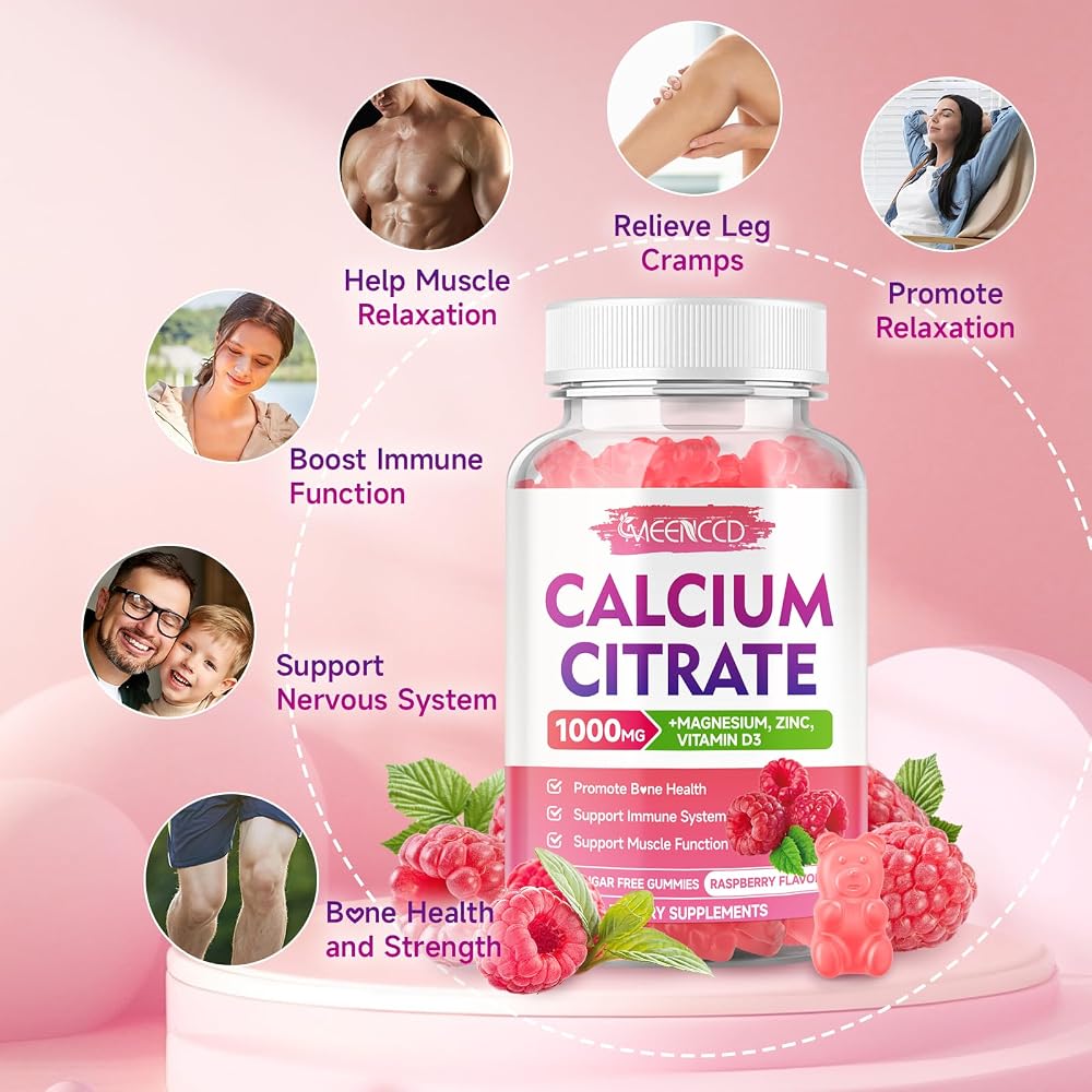 MEENCCD Calcium Citrate Gummies