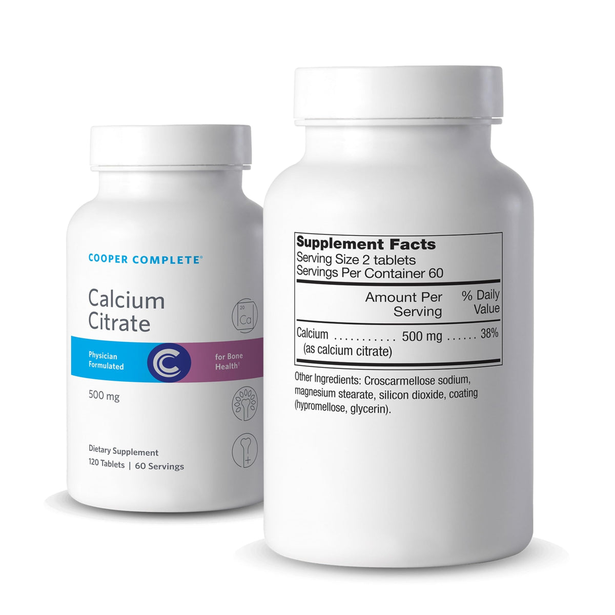 Cooper Complete Calcium Citrate 500 mg Bone Health - 120 Tablets - image 2