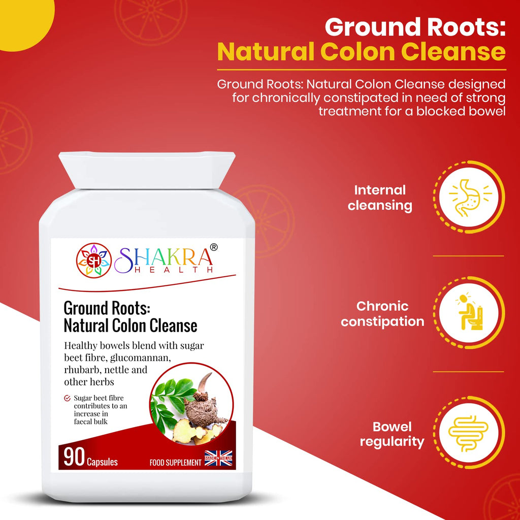 SH Shakra Health Ground Roots Natural Colon Cleanse - 1 Count - image 2