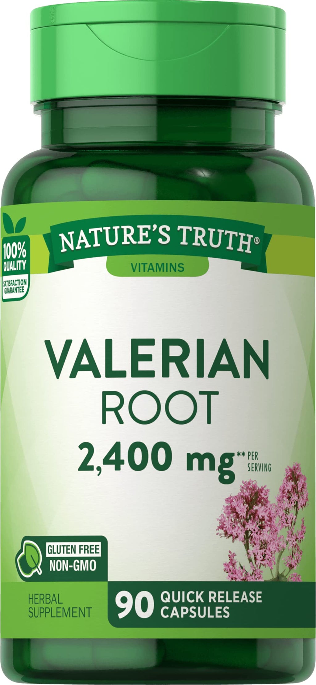 Nature's Truth Valerian Root 1200 mg - 90 Capsules (Pack of 3)