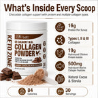 Divine Health Dr. Colbert Hydrolyzed Collagen Powder Chocolate - 630g - image 5
