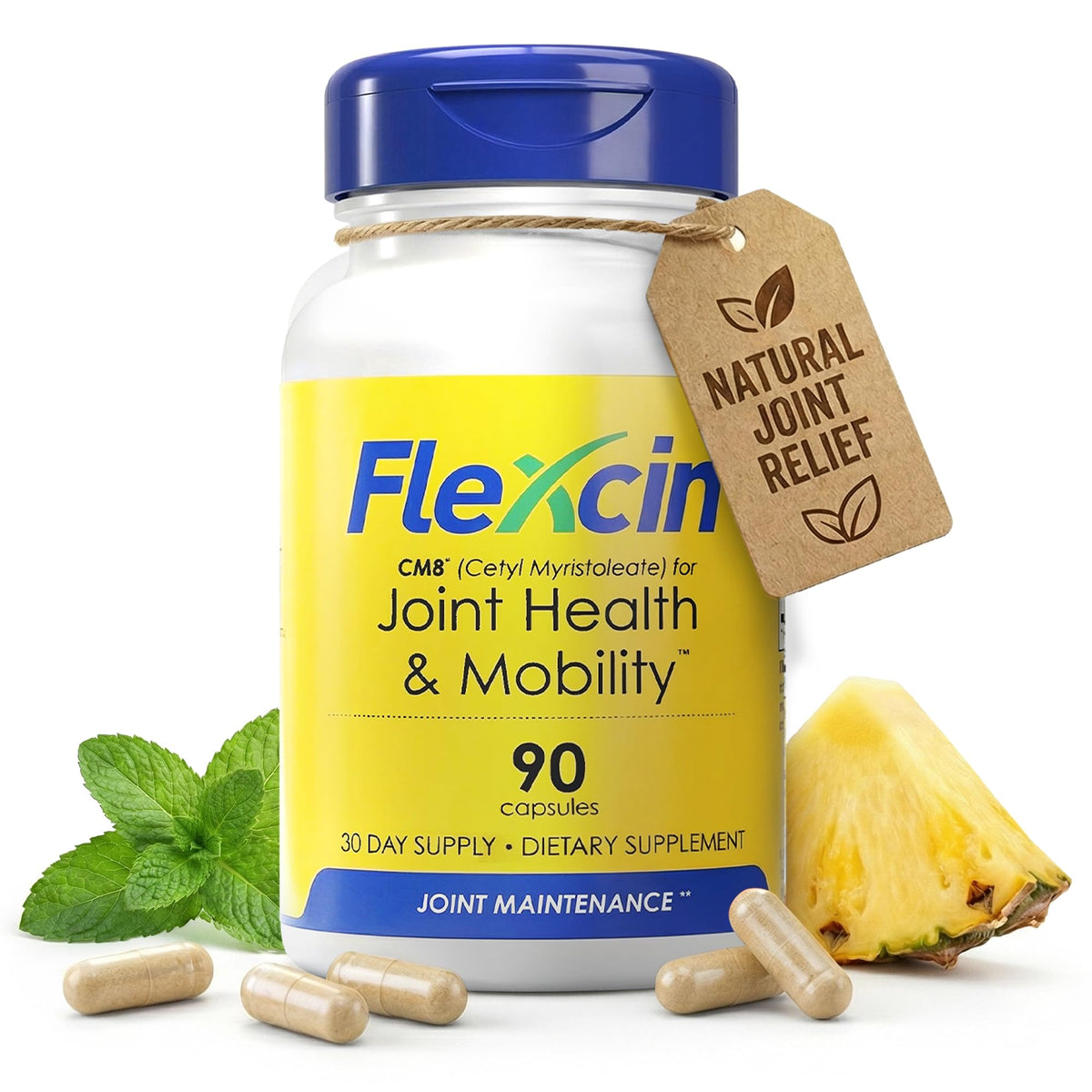 Flexcin Joint Health & Mobility Formula with CM8 - 270 Capsules - image 6