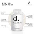 Daily Defense DHEA 50mg for Energy & Mood Support - 50 Capsules - image 5