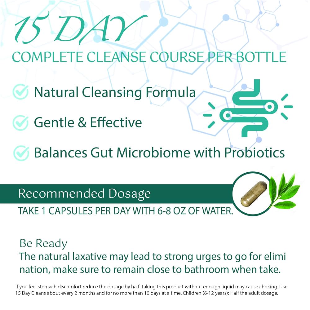 Nature4U 15 Day Cleanse Gut Support - 15 Capsules - image 5