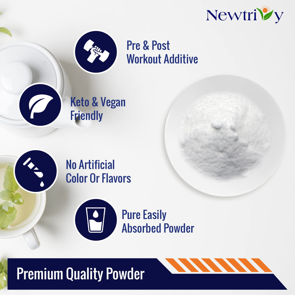 Newtrivy Creatine Monohydrate Micronized Powder - 280g - image 3