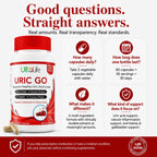 ULTALIFE URIC GO Uric Acid Support Supplement - 60 Capsules - image 5