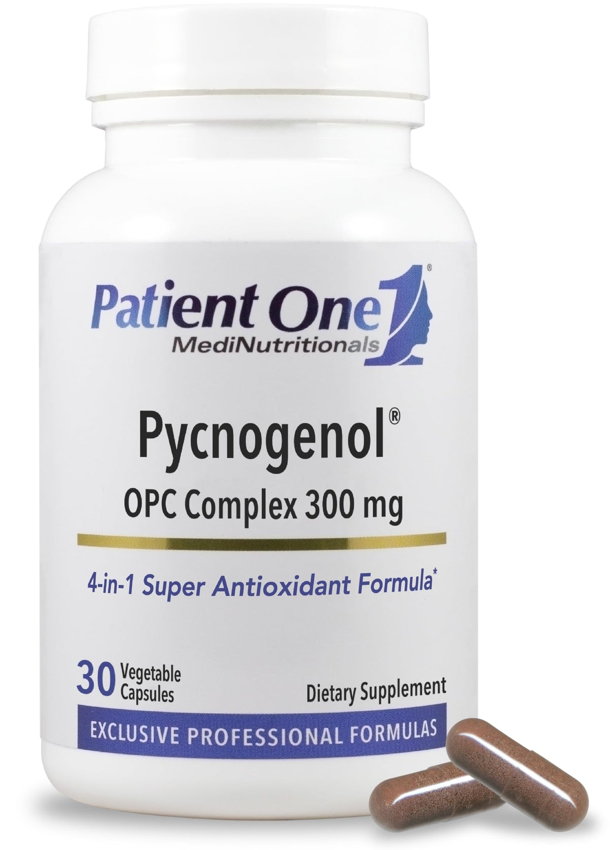 Patient One Pycnogenol & OPC Complex 300 mg - 30 Capsules