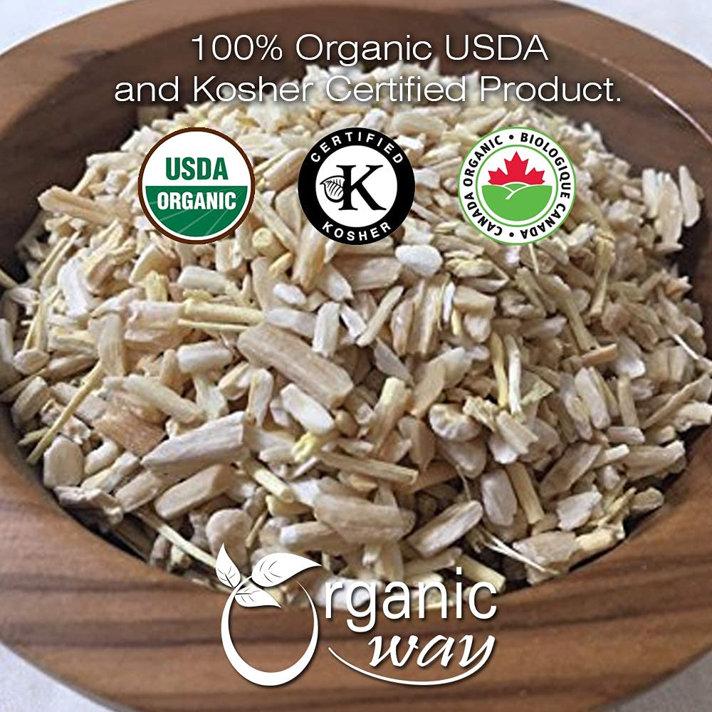 Organic Way Dried Shatavari Cut & Sifted - Origin - India