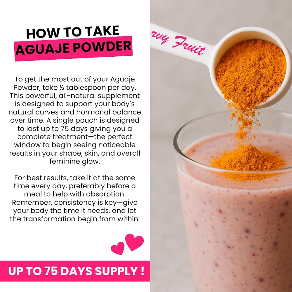 Curvy Fruit Original Aguaje Powder - 3.5 oz - image 9