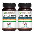 Pure Nutrition Ultra Calcium 1000mg with Vitamin D3 & K - 180 Tablets