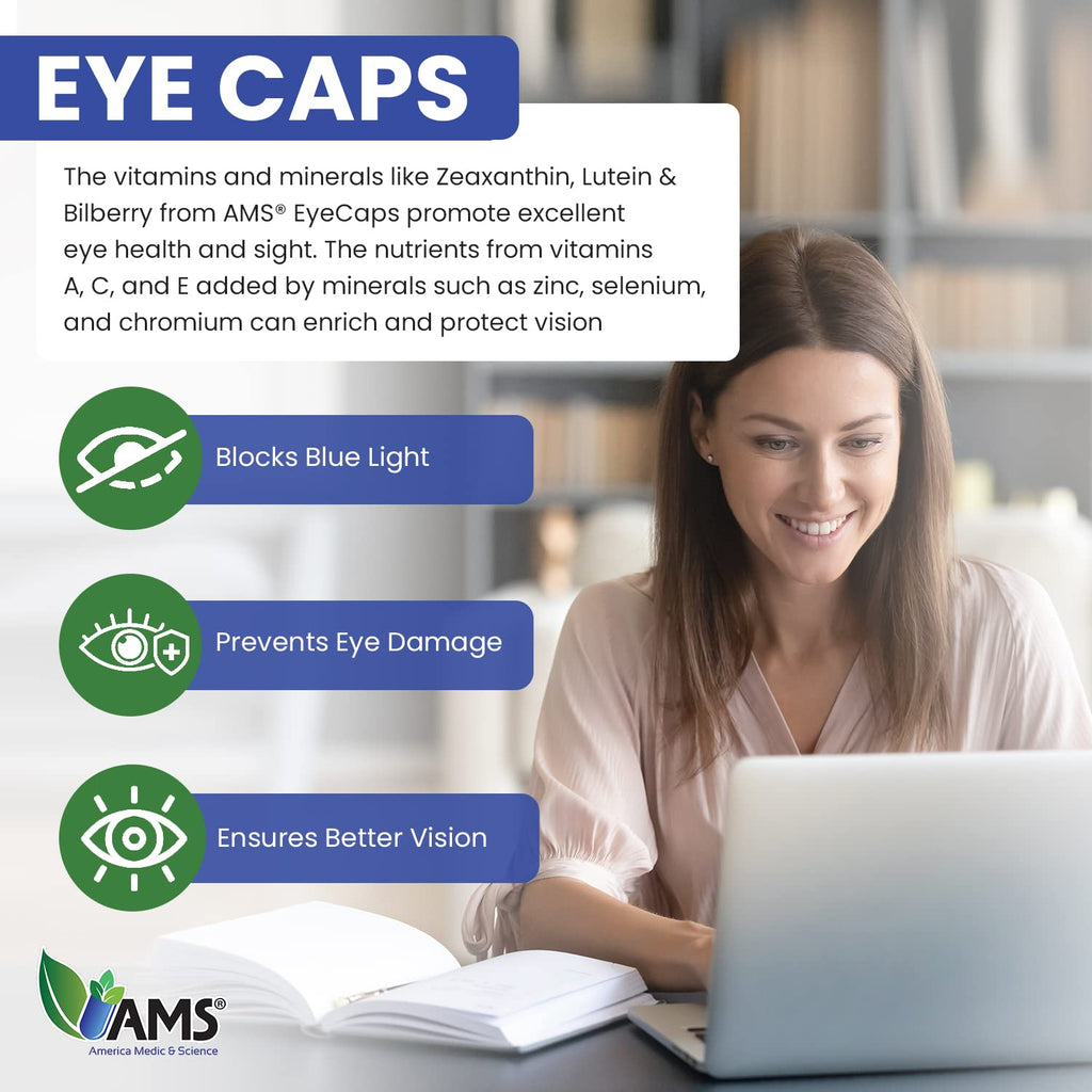 America Medic & Science EyeCaps Vision Support - 30 Caplets - image 4