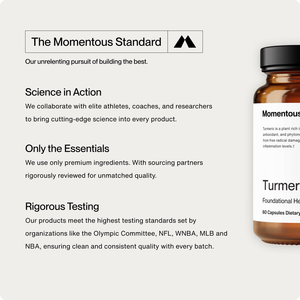 Momentous Turmeric Supplement Meriva Curcumin 1,000mg - 60 Capsules - image 6
