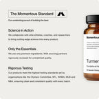 Momentous Turmeric Supplement Meriva Curcumin 1,000mg - 60 Capsules - image 6