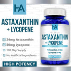 Healing Awakening Astaxanthin and Lycopene Supplement - 100 Capsules - image 4