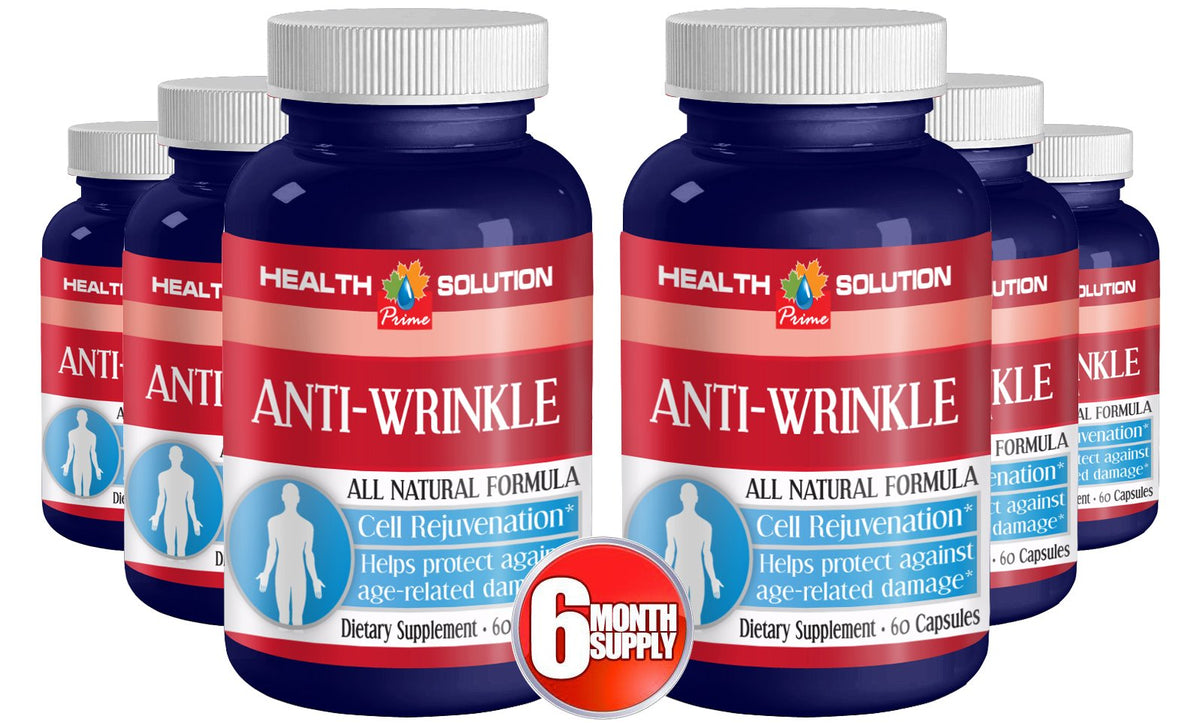 Health Solution Prime Vitamin E Anti-Wrinkle Anti-Aging Complex - 360 Capsules