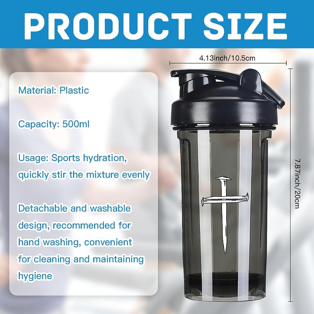 generic Shaker Cup,Fashion Theme Pattern Shaker Bottle Leak-proof