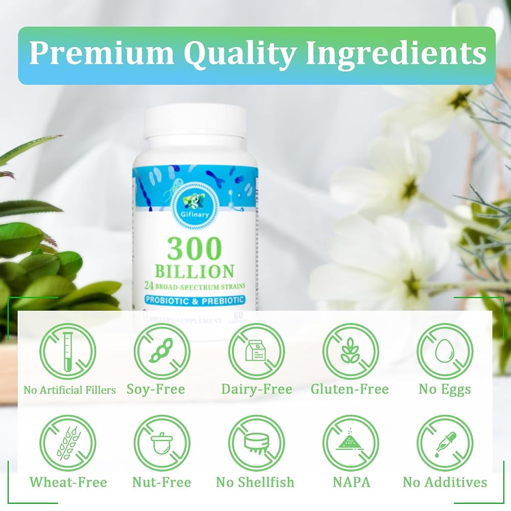 Gifinary Probiotics for Women & Men