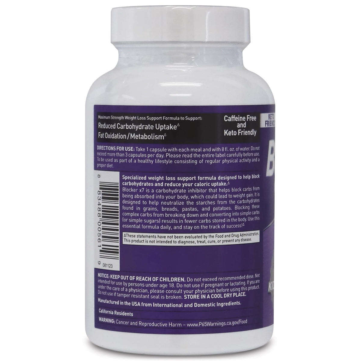BioGenetic Laboratories Carb Blocker X7 - 90 Capsules - image 3