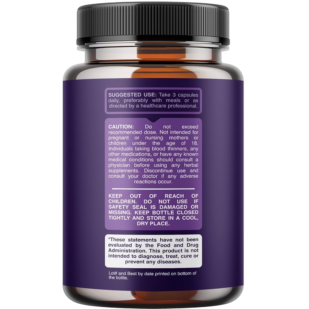 Phytoral Magnesium Complex Capsules with Taurate, Glycinate & Malate - 180 Count - image 8