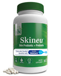 Health Thru Nutrition Skineu Probiotic + Prebiotic - 30 Vegetarian Capsules