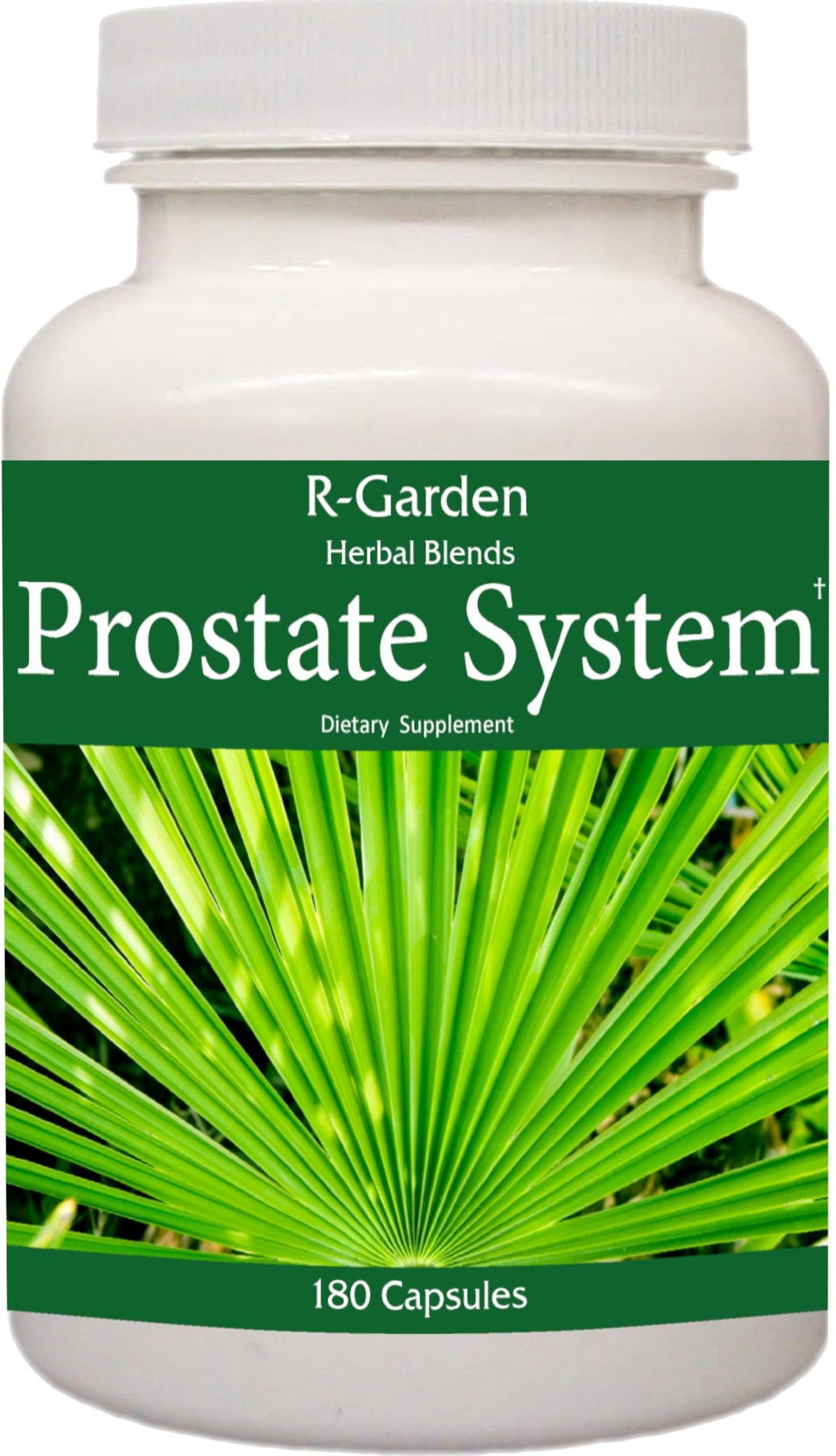 R-Garden Prostate System Herbal Support - 180 Capsules