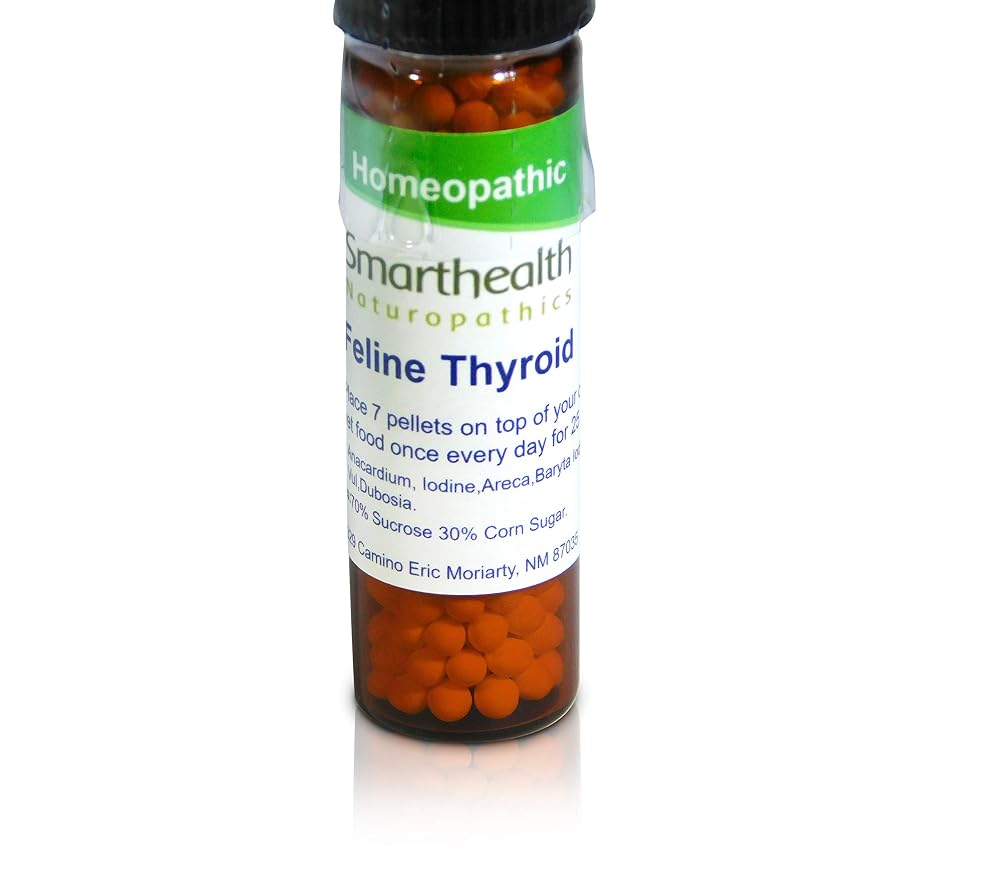 Smarthealth Naturopathic Feline Thyroid Support - 250 Pellets