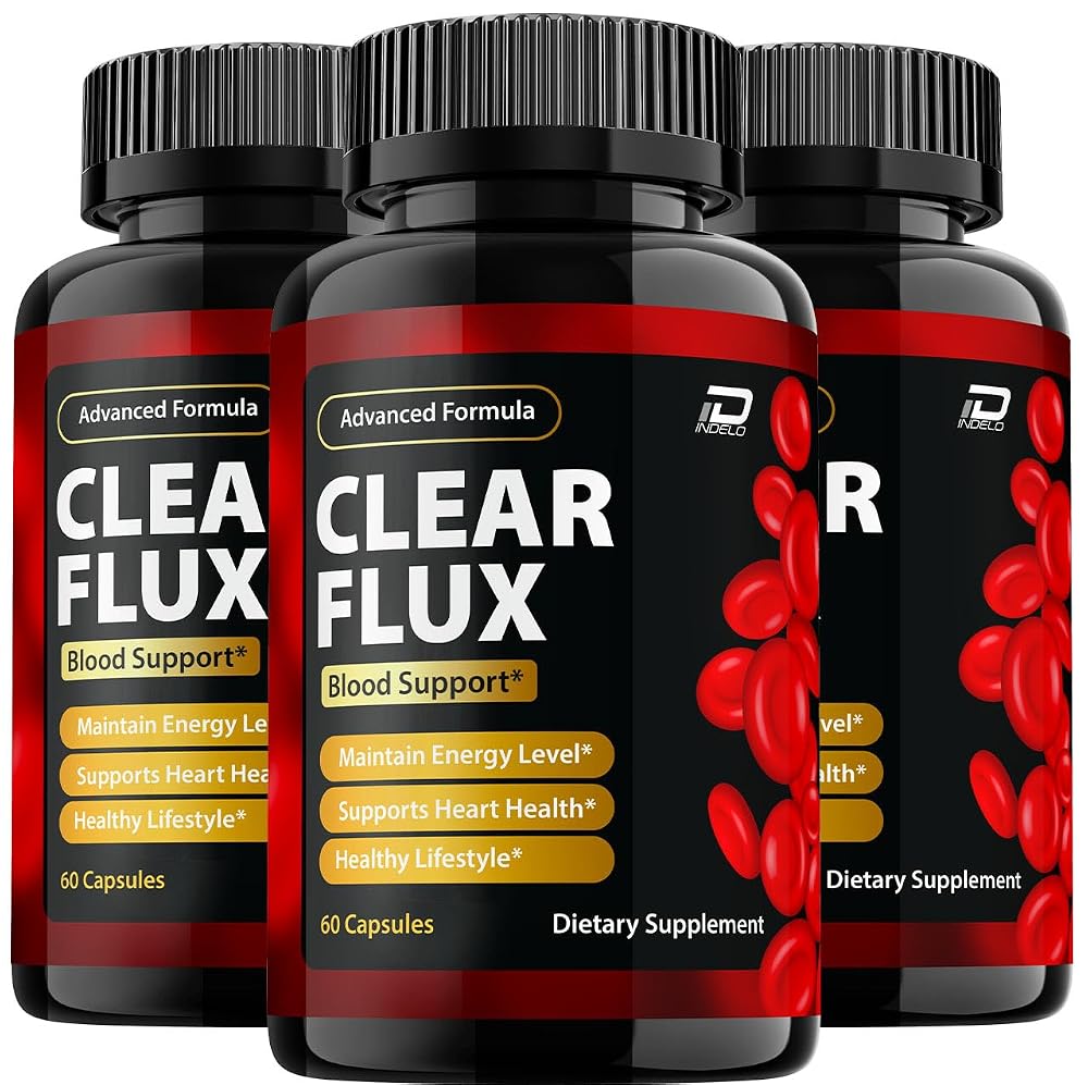 Indelo Clear Flux Capsules Advanced Formula - 180 Capsules