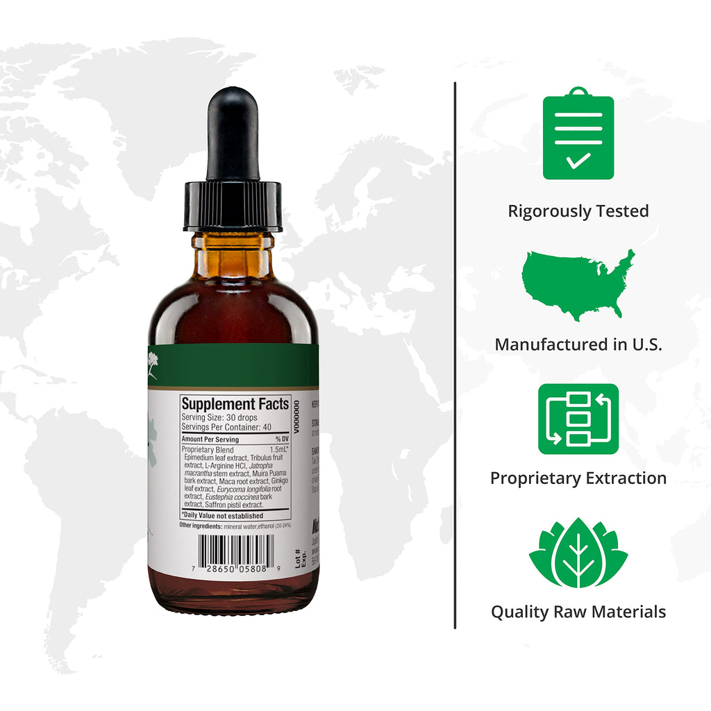 NutraMedix Natural Boost for Men Energy Support - 2 Fl Oz - image 2