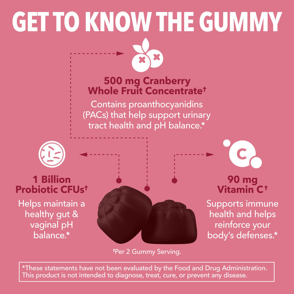 Havasu Nutrition Cranberry Probiotic Gummies Bladder Support - 60 Gummies - image 5