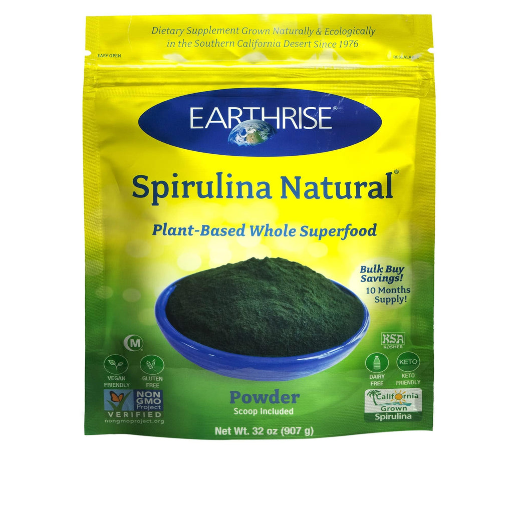 Earthrise Spirulina Natural Powder - 32 oz