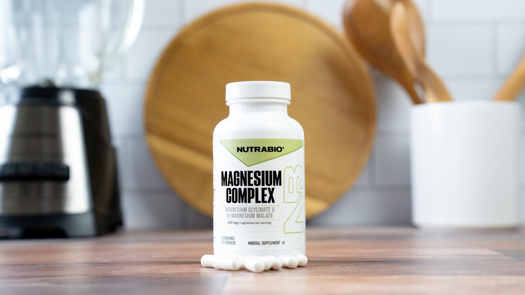 NutraBio Magnesium Complex Supplement for Sleep - 120 Vegetarian Capsules - image 4