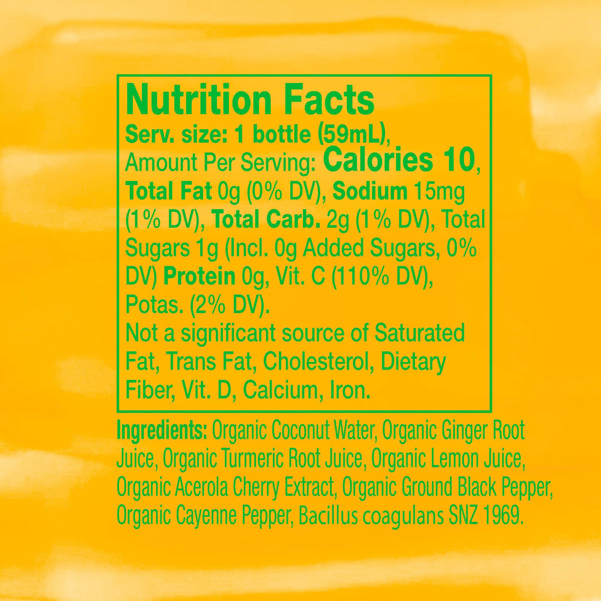 Vive Organic Immunity Boost 0 Immunity Wellness Shot