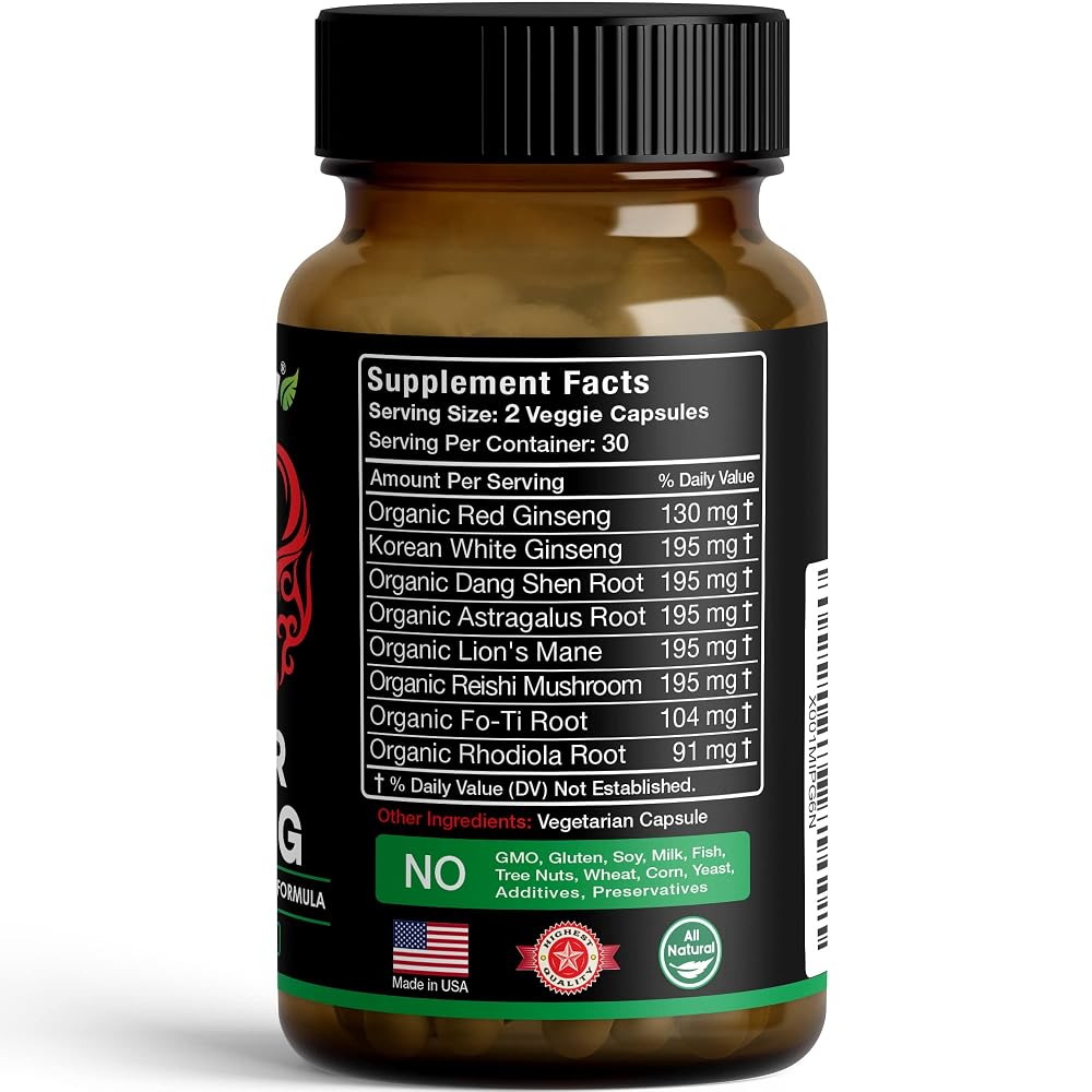 Herbtopia Forever Young Anti Aging Adaptogen Supplement - 60 Vegan Capsules - image 3