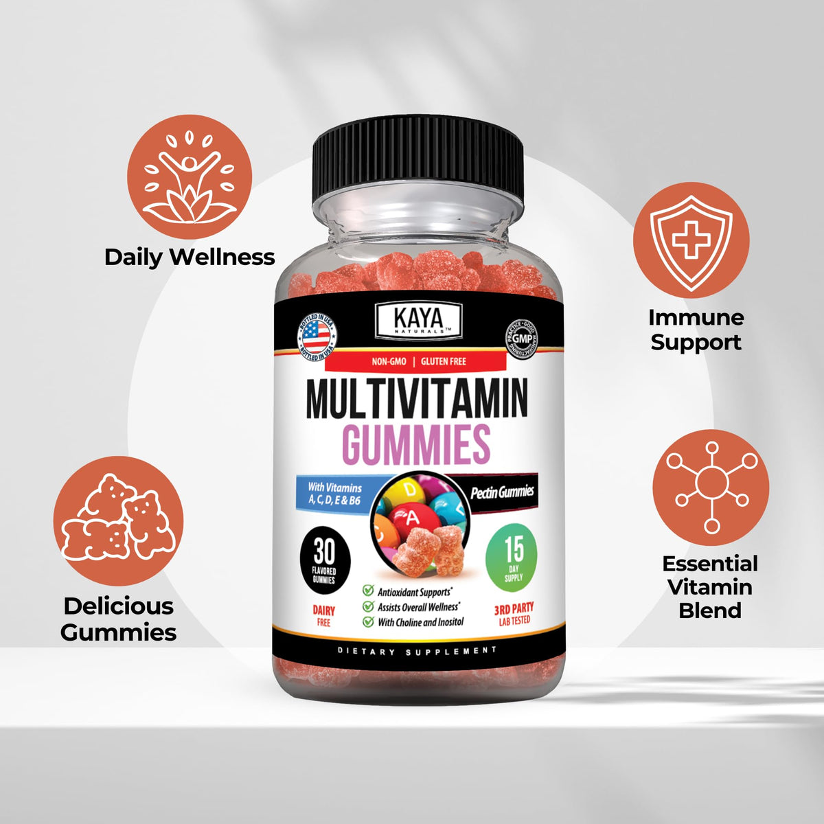 Kaya Naturals Adult Multi Vitamin Gummy