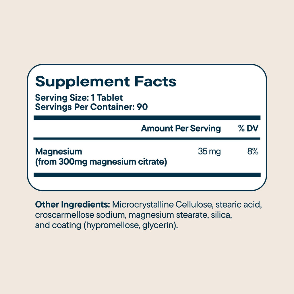 Santo Remedio Magnesium Citrate Muscle Relaxation Support - 90 Tablets - image 6