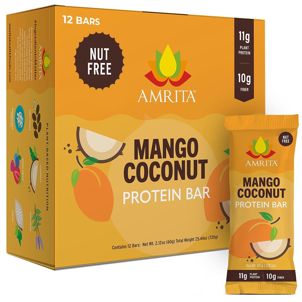 Amrita Nut Free Vegan Protein Bars - image 3