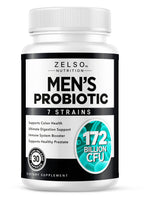ZELSO Probiotic for Men 172 Billion CFU - 30 Capsules