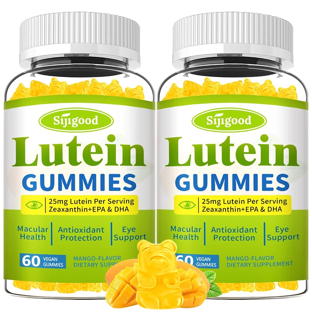 Sijigood Lutein and Zeaxanthin Eye Vitamins Gummies - 120 Count