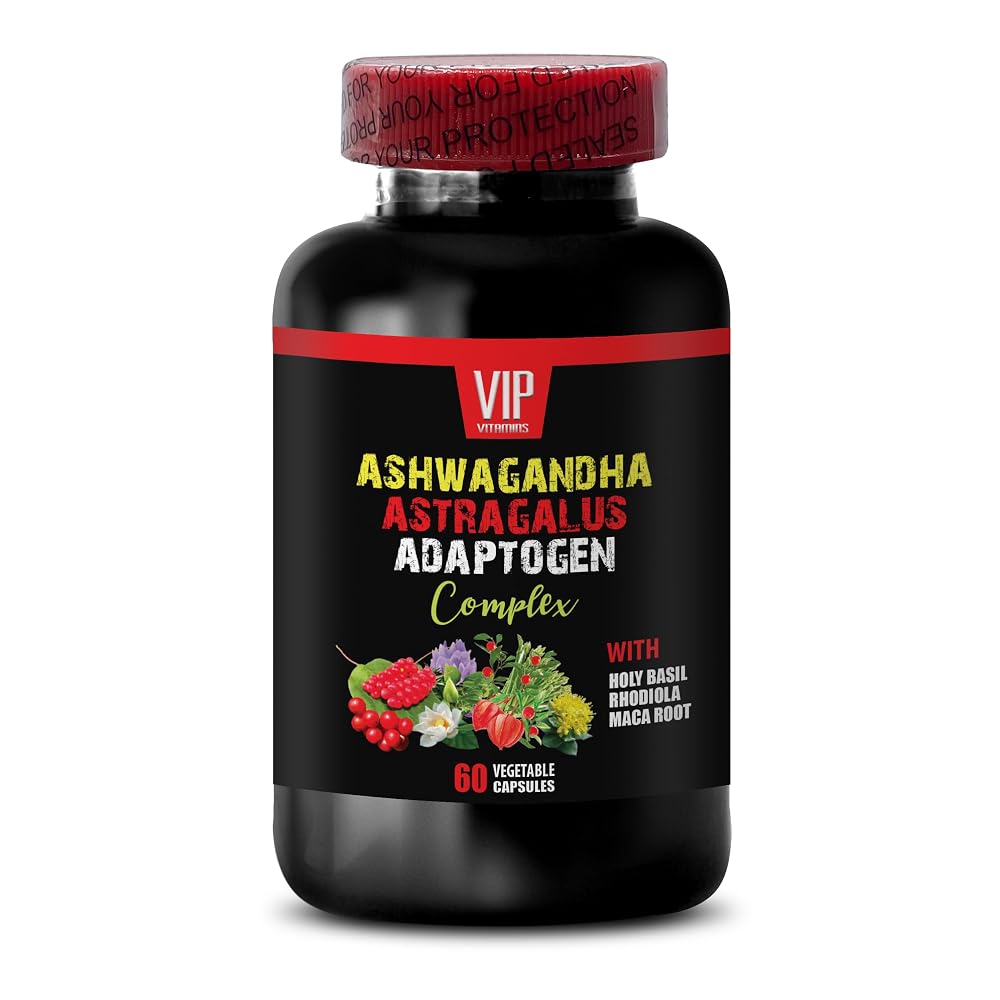VIP Vitamins Adaptogen Complex with Rhodiola & Ashwagandha - 60 Capsules - image 2