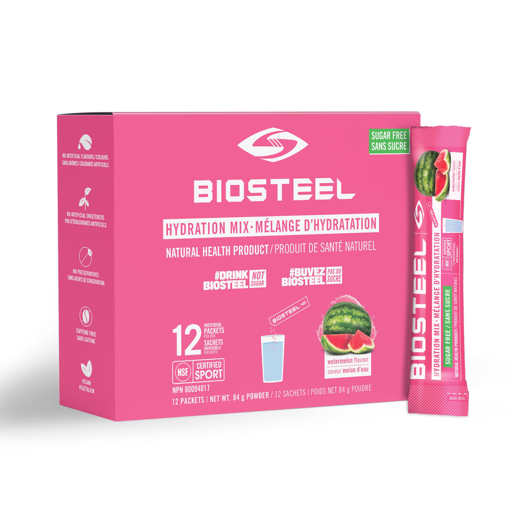 BioSteel Electrolyte Hydration Mix Watermelon - 12 Sticks