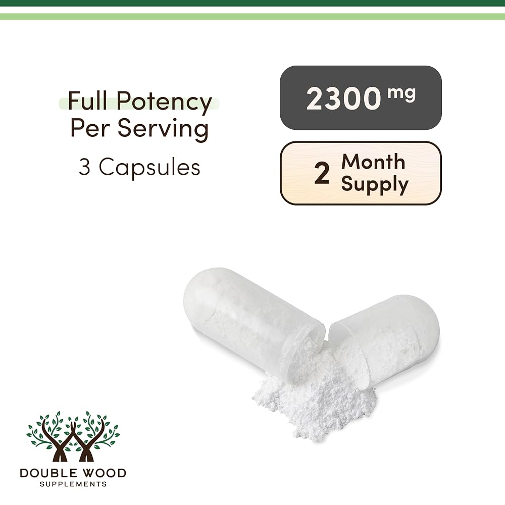 Double Wood Magnesium Complex 8 Forms 426 mg - 180 Capsules - image 8