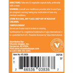 The Vitamin Shoppe L-Theanine 200 MG Calm Focus - 120 Vegetable Capsules - image 3