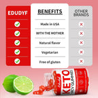 EDUDYF Keto ACV Gummies Lemon Honey Sea Salt - 60 Count - image 6