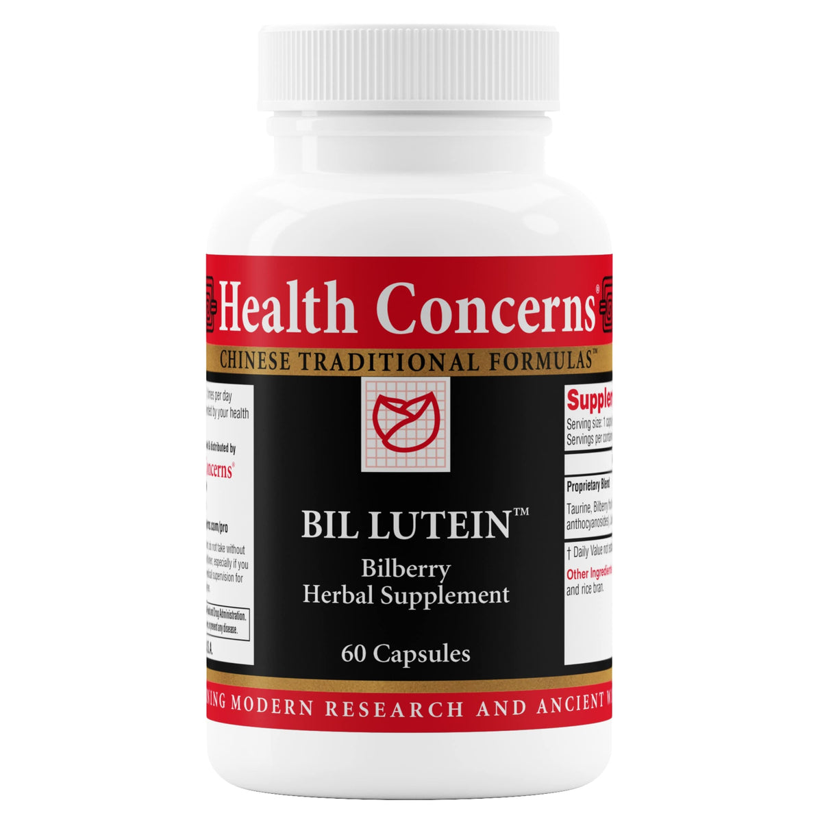 Health Concerns Bil Lutein Eye Health & Vision Support - 60 Capsules